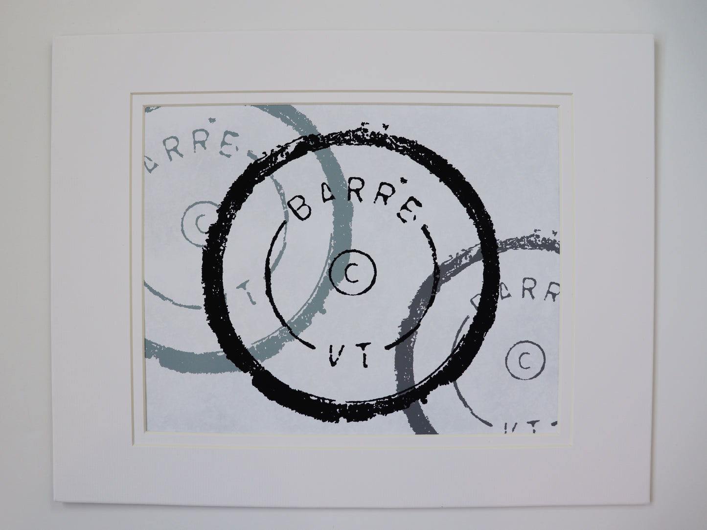 Barre VT Glass Print