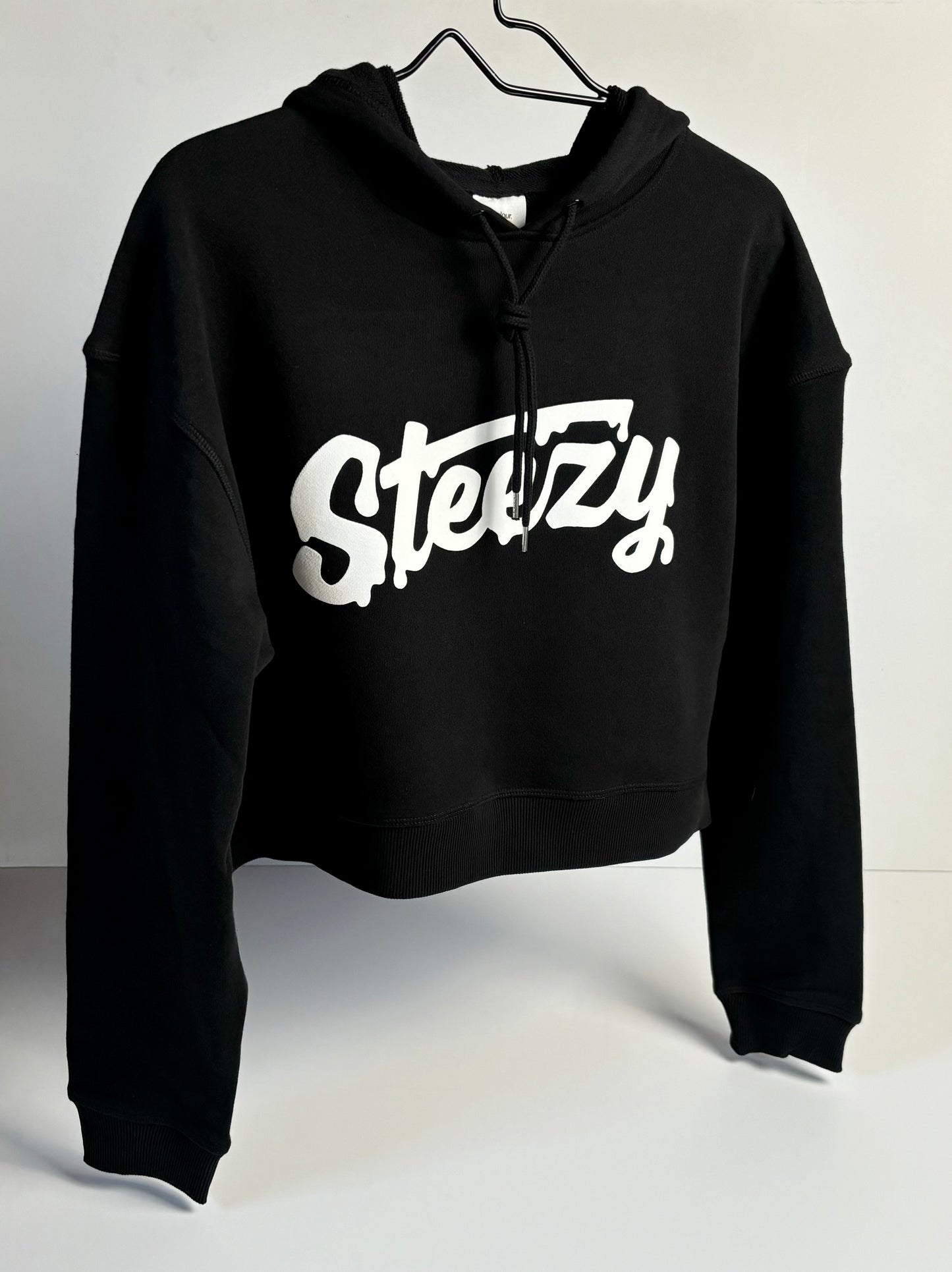 Steezy Logo - Womens Crop Hoodie